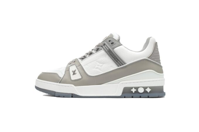 Louis Vuitton Trainer Grey White