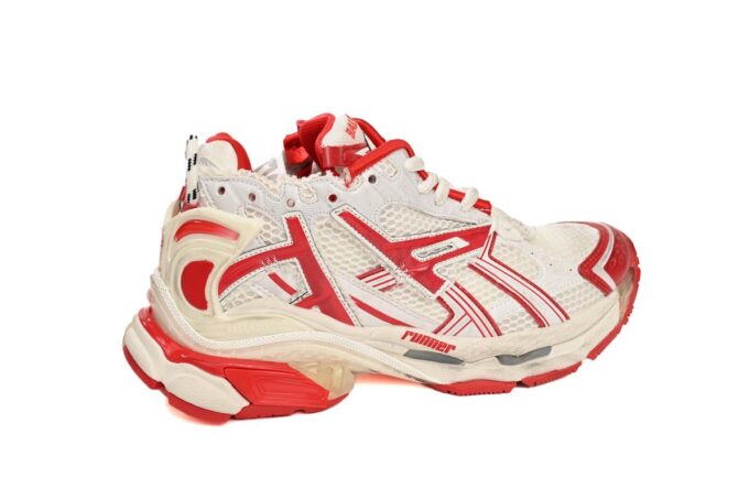 Balenciaga Runner Blue White Red - Image 4