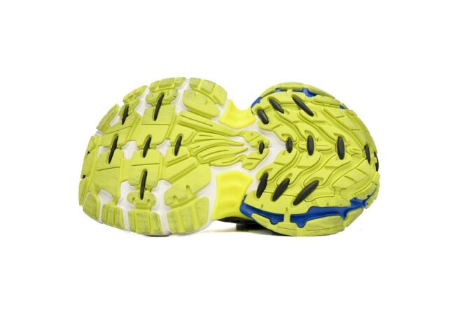 Balenciaga 10XL White Blue Fluorescent Green - Image 5