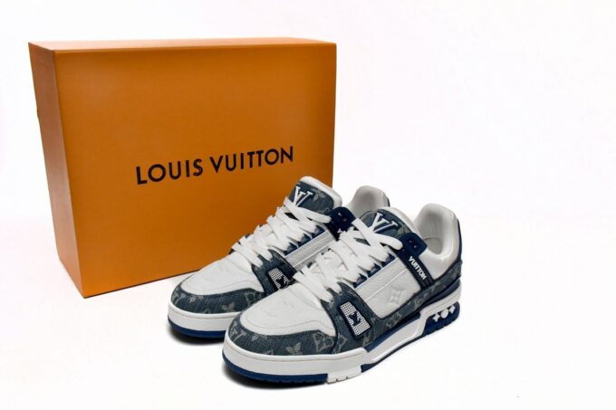 Louis Vuitton Trainer Cowboy Blue - Image 5