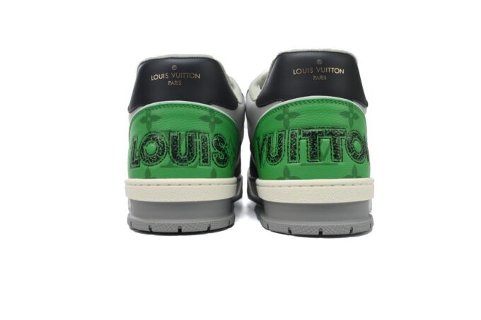 Louis Vuitton Trainer Black Green - Image 4