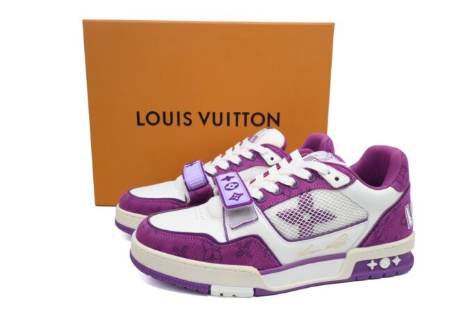 Louis Vuitton Trainer Purple - Image 2