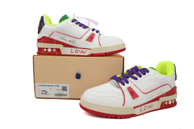 LOUIS VUITTON Trainer Fluorescent Yellow - Image 2