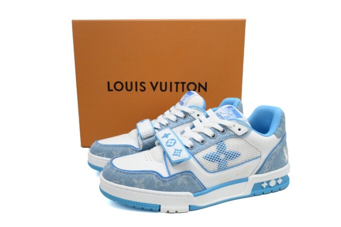 Louis Vuitton Trainer Blue - Image 2