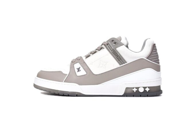 Louis Vuitton Trainer Grey White - Image 5
