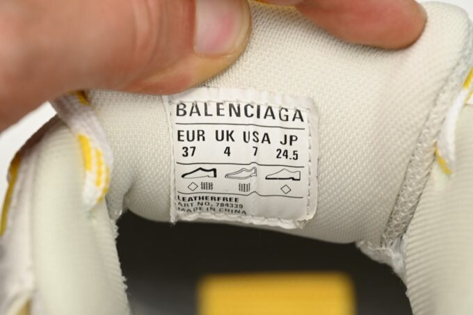Balenciaga CARGO White yellow silver - Image 10