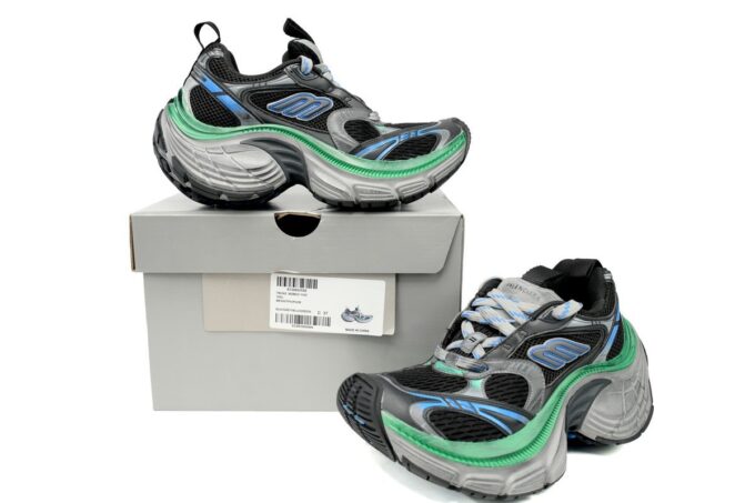 Balenciaga 10XL Black Blue Green - Image 2