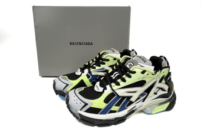 Balenciaga Runner Black Green - Image 4