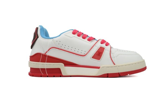 LOUIS VUITTON Trainer Yellow Blue - Image 3