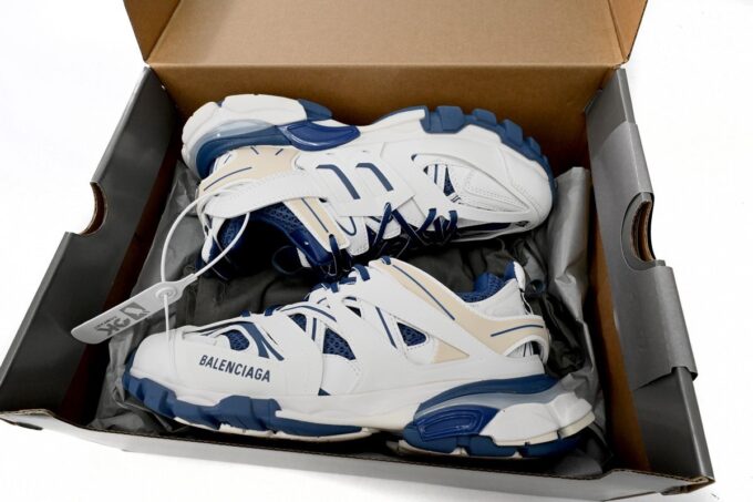 Balenciaga Track White Dark Blue - Image 2