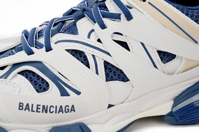 Balenciaga Track White Dark Blue - Image 3