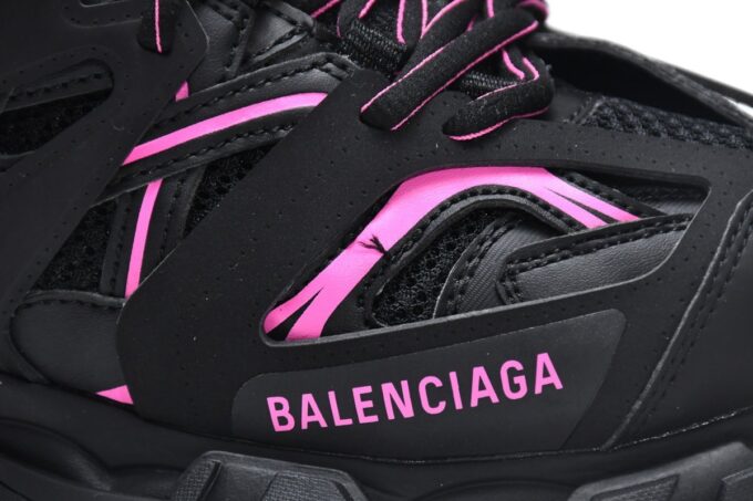 Balenciaga Track Black Rose Red - Image 3