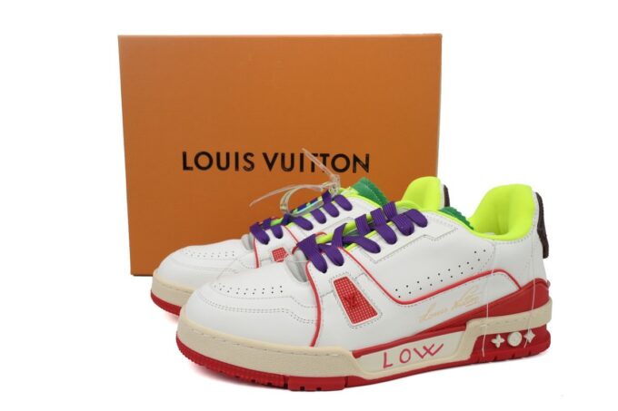 LOUIS VUITTON Trainer Fluorescent Yellow - Image 3