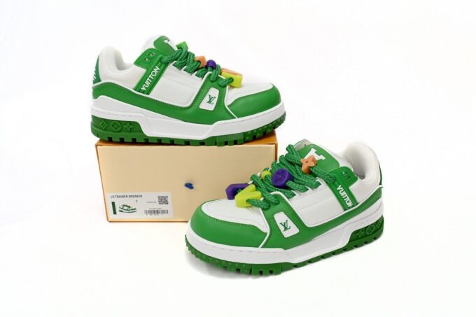 Louis Vuitton White Green - Image 2