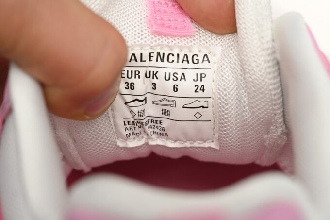 Balenciaga Track Black Rice White Pink - Image 5