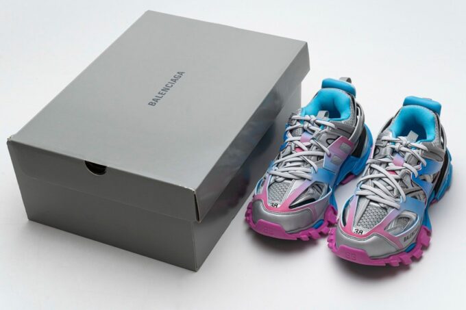 Balenciaga Track Blue Pink Silver - Image 2
