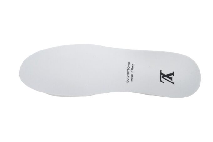 Louis Vuitton Trainer Grey Orange - Image 5