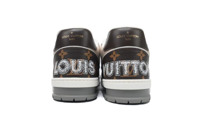 Louis Vuitton Trainer Coffee - Image 3