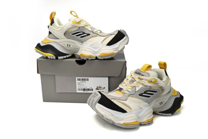 Balenciaga CARGO White yellow silver - Image 11