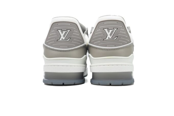 Louis Vuitton Trainer Grey White - Image 12