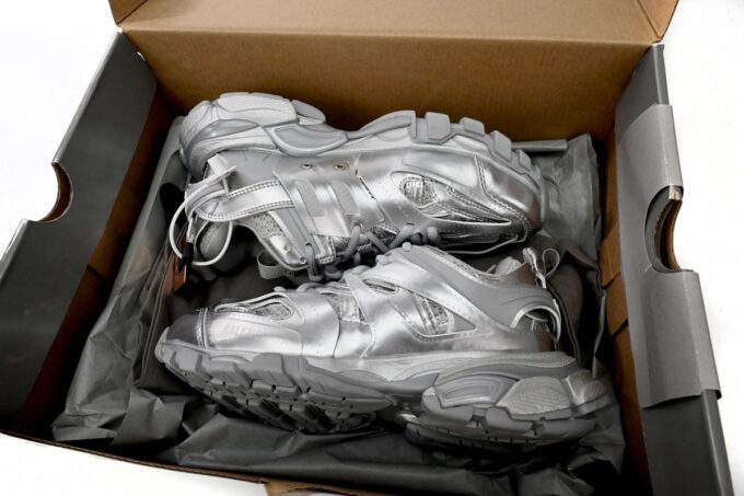 Balenciaga Track Bright Silver - Image 4