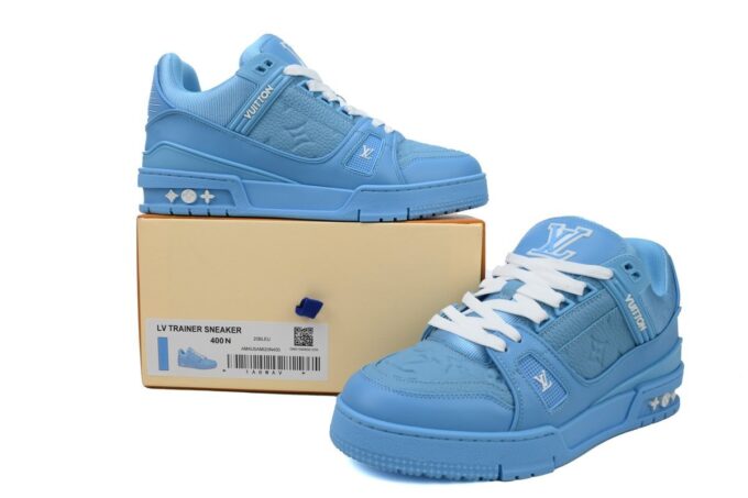 Louis Vuitton Trainer Blue - Image 2