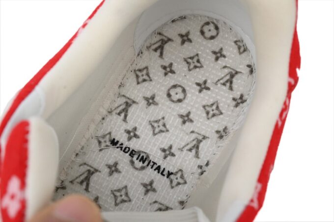 Louis Vuitton Trainer Red - Image 3
