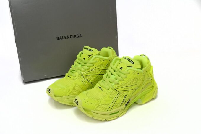 Balenciaga Runner Fluorescent Green - Image 4