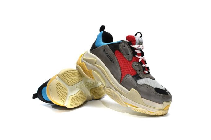 Balenciaga Triple S Blue Red - Image 5