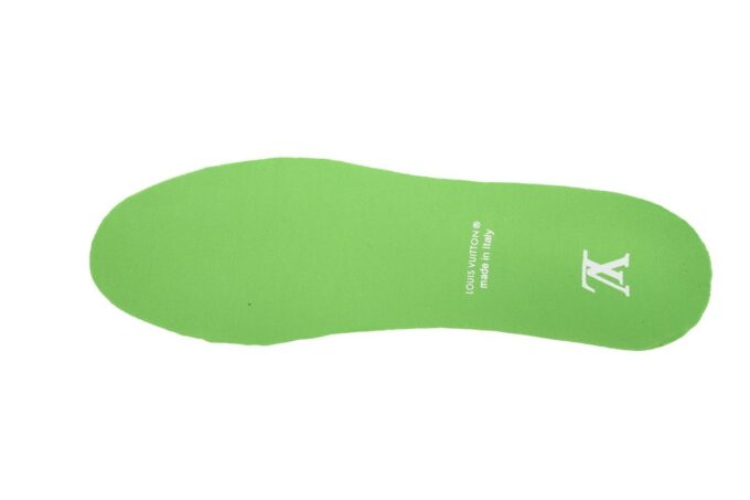 Louis Vuitton Trainer White Green - Image 5
