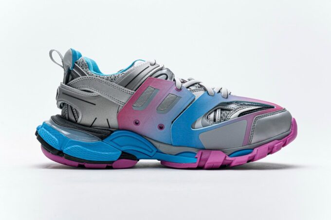 Balenciaga Track Blue Pink Silver - Image 4