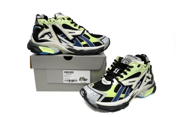 Balenciaga Runner Black Green - Image 2