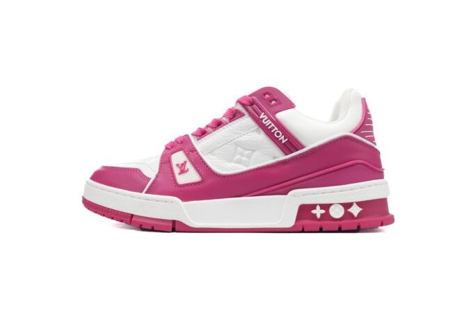 Louis Vuitton Trainer Rose Red