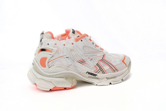 Balenciaga Runner White Orange - Image 7