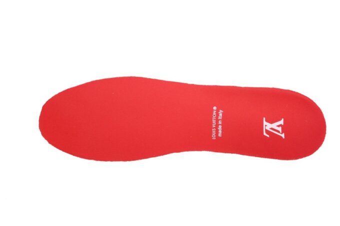 Louis Vuitton Trainer White Red - Image 8