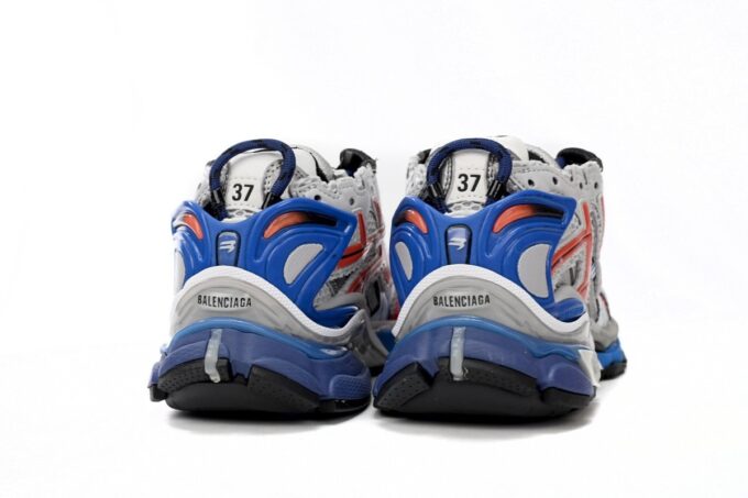 Balenciaga Runner White Blue Orange - Image 8