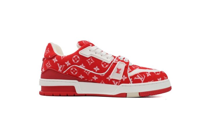 Louis Vuitton Trainer Red - Image 2