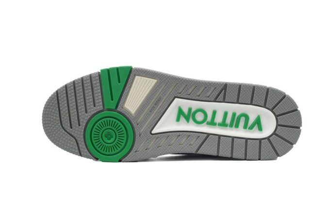 Louis Vuitton Trainer Black Green - Image 7