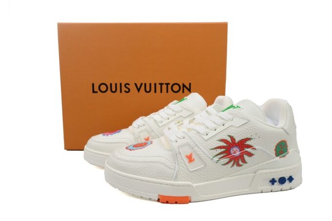 Louis Vuitton x Yayoi Kusama Trainer White - Image 5