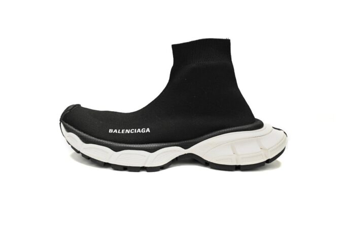 Balenciaga Speed Purple Black And White