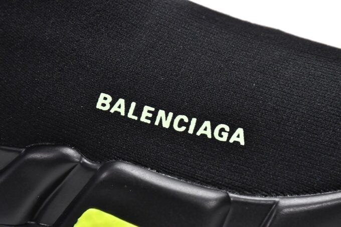 Balenciaga Speed Trainer Black Green - Image 11
