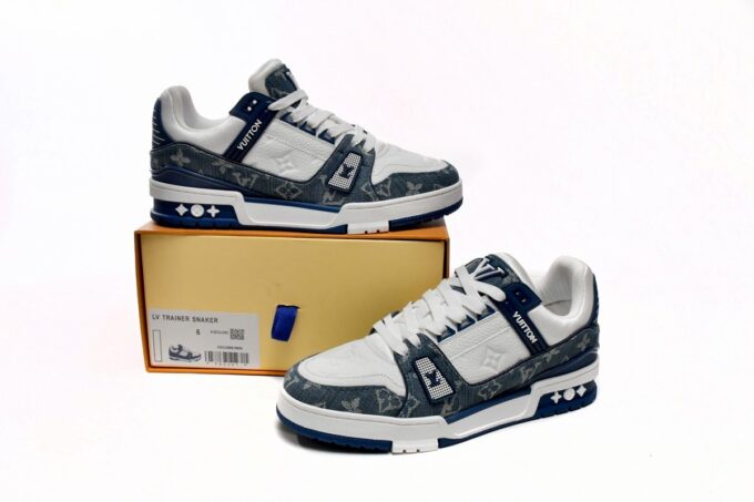 Louis Vuitton Trainer Cowboy Blue - Image 11