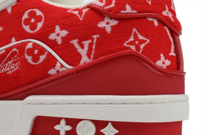 Louis Vuitton Trainer Red - Image 5
