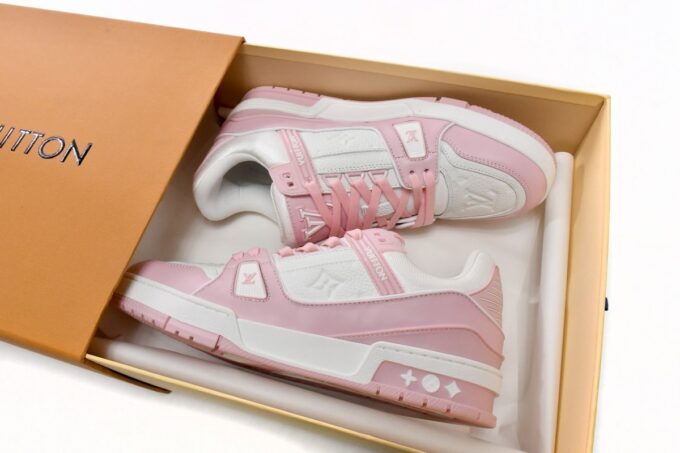 Louis Vuitton Trainer Rose Pink - Image 7