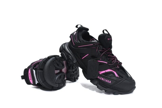 Balenciaga Track Black Rose Red - Image 8