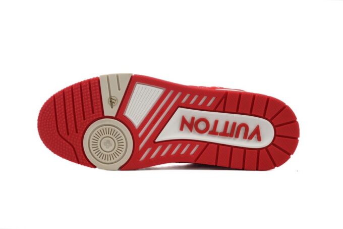 Louis Vuitton Trainer Red - Image 6
