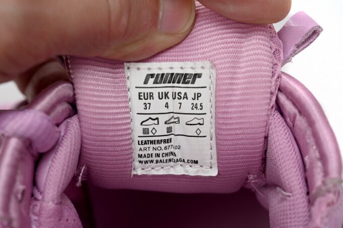 Balenciaga Runner Pink - Image 5