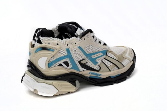 Balenciaga Runner Beige Grey Blue - Image 9