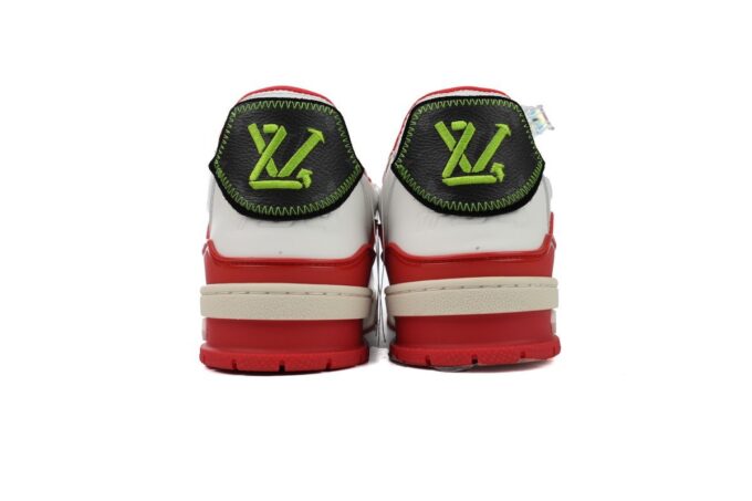 LOUIS VUITTON Trainer Red Green - Image 4