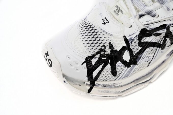 Balenciaga Runner White And Black Characters - Image 7